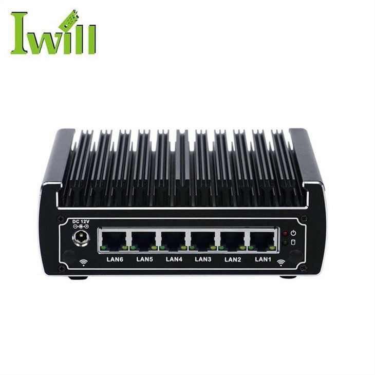 3865U I3 I5 Firewall-apparaat 6 LAN