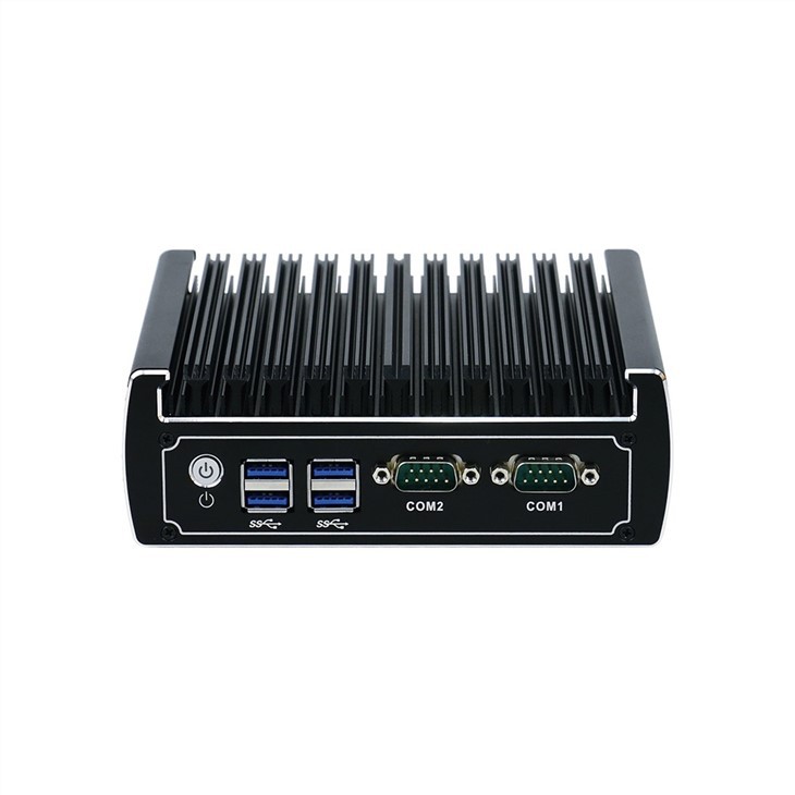 Computer zonder ventilator I3 I5 Dual Nic 4K mini-pc